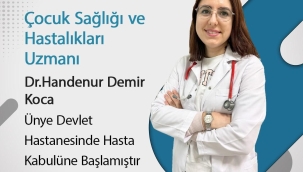 ÜNYE DEVLET HASTANESİNE DOKTOR ATAMALARI DEVAM EDİYOR