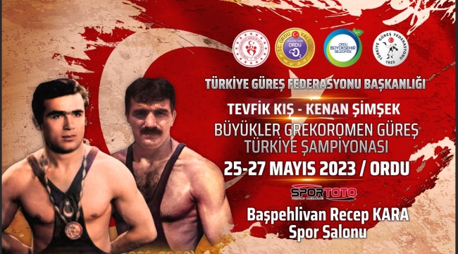 GÜREŞİN DEV İSİMLERİ ORDU'DA BULUŞUYOR