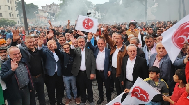 MİLLETVEKİLİ HAMARAT, "19 İLÇESİYLE ORDU'MUZ, 85 MİLYONUYLA TÜRKİYE'MİZ KAZANDI"