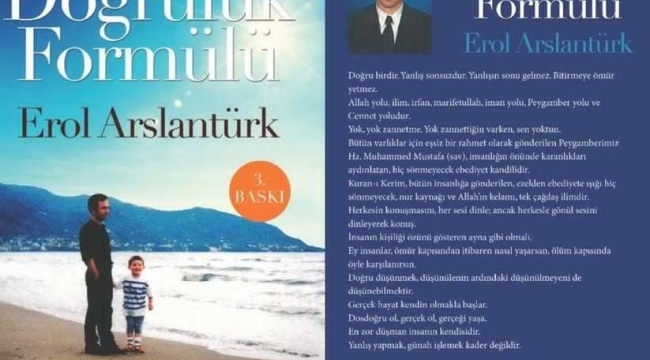 ORDULU YAZAR EROL ARSLANTÜRK'ÜN KİTABI 3. BASKISINI YAPTI