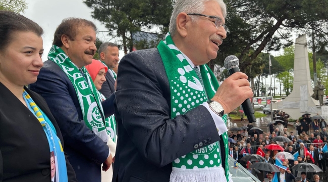 ŞAHİN: "ÜNYE'NİN BİRLİĞİNİ, ORDU'NUN BÜTÜNLÜĞÜNÜ KİMSE BÖLEMEZ"