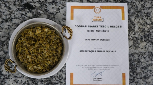 'SİZİN ORALARIN NESİ MEŞHUR' SORUSUNA TESCİLLİ CEVAP