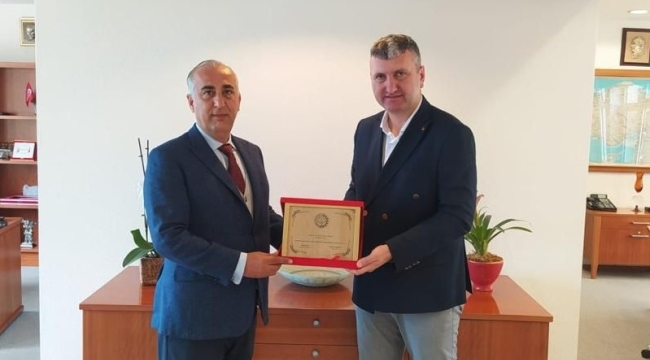 BAŞKAN AKAR'DAN ÜNYE ÇİMENTO'YA ZİYARET 