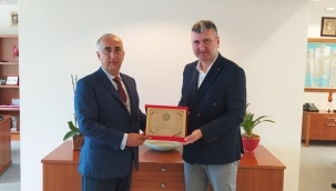 BAŞKAN AKAR'DAN ÜNYE ÇİMENTO'YA ZİYARET