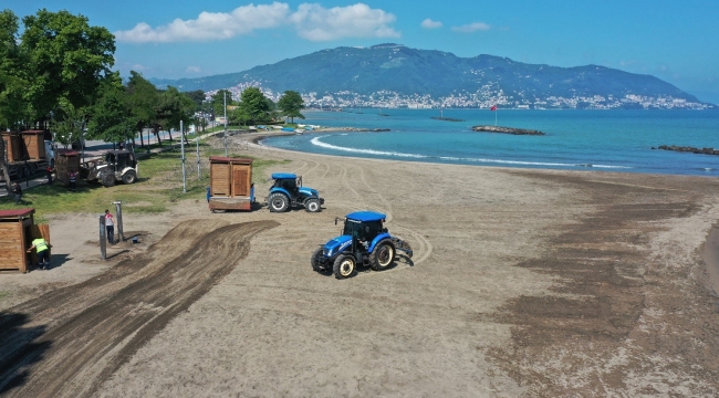 BÜYÜKŞEHİR PLAJLARI SEZONA HAZIRLIYOR