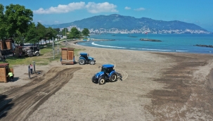 BÜYÜKŞEHİR PLAJLARI SEZONA HAZIRLIYOR