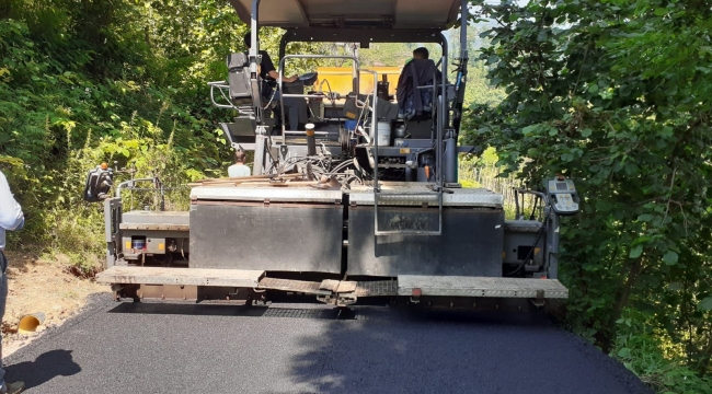 ÇATALPINAR'A SICAK ASFALT KONFORU