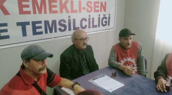 EMEKLİ-SEN TEMSİLCİSİ ÇİLOĞLU HÜKÜMETE SESLENDİ