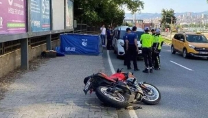 GENÇ KIZ MOTOSİKLETİYLE YAPTIĞI KAZADA HAYATINI KAYBETTİ