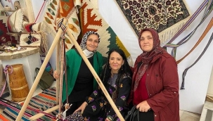 GOLANI SANATA DÖNÜŞTÜREN KADININ SERGİSİNE BÜYÜK İLGİ