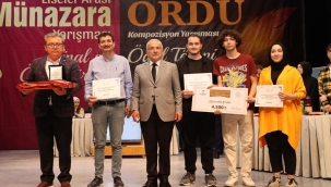"MÜNAKAŞA DEĞİL MÜNAZARA YARIŞMASI" SONA ERDİ