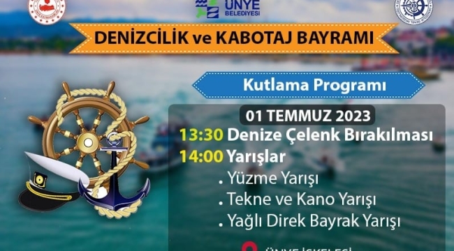 ÜNYE DENİZİ DALGALANACAK