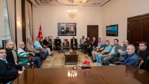ÜNYE GENÇLERBİRLİĞİ'NDEN VALİ SONEL'E ZİYARET