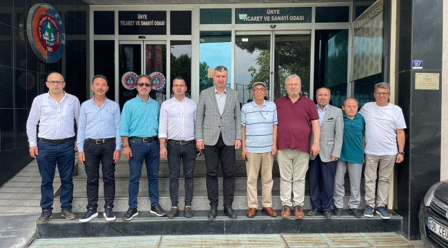 ÜSTP'DEN 82 ÜNYE İL PLATFORMU'NA DESTEK