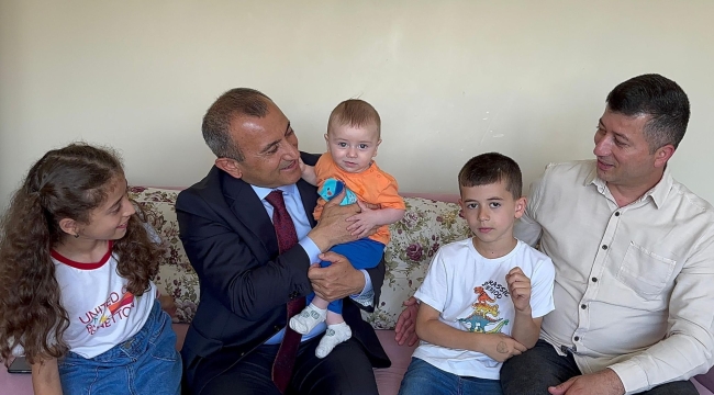VALİ SONEL'DEN BAYRAM ZİYARETLERİ