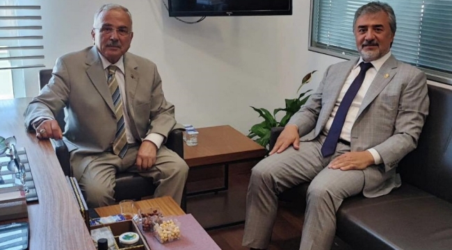 BAŞKAN GÜLER'DEN MİLLETVEKİLİ HAMARAT'A ZİYARET