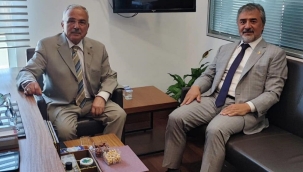 BAŞKAN GÜLER'DEN MİLLETVEKİLİ HAMARAT'A ZİYARET