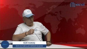 BAŞKAN NURİ KUMAŞ: "ALTINDA 1950 RAKAMLARINI GÖREBİLİRİZ"