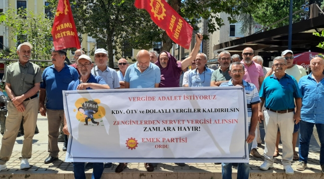 EMEP: "DOLAYLI VERGİLER KALDIRILSIN"    