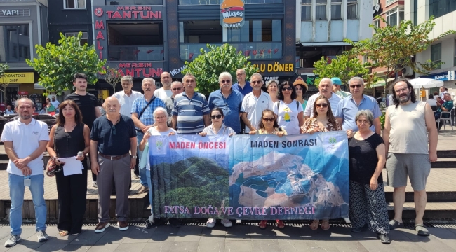 FATSA'DAN MİLAS'TAKİ ÇEVRECİLERE DESTEK!