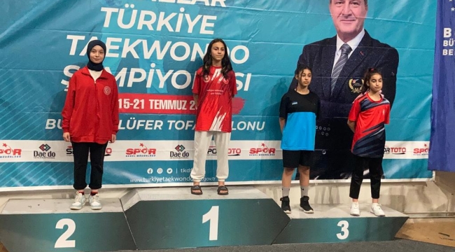 ORDULU SPORCU ÖYKÜ ESMA TÜRKİYE 2.Sİ