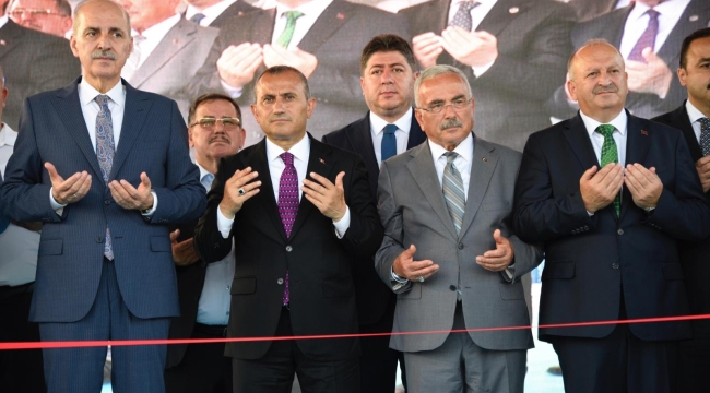 ÜNYE BELEDİYESİ'NİN HİZMETLERİNE TOPLU AÇILIŞ