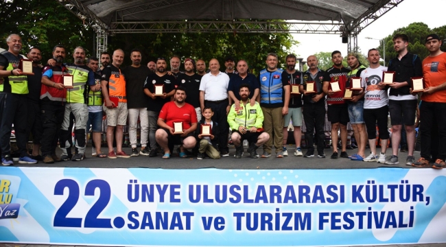 ÜNYE'DE 2. MOTOFEST HEYECANI