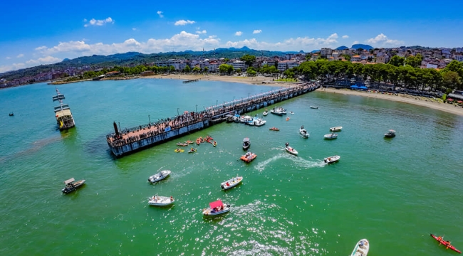 ÜNYE'DE DENİZCİLİK VE KABOTAJ BAYRAMI COŞKUSU