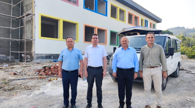 ÜNYE'DE EĞİTİM YATIRIMLARI HIZ KESMEDEN DEVAM EDİYOR