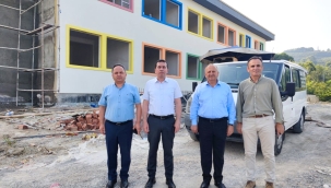 ÜNYE'DE EĞİTİM YATIRIMLARI HIZ KESMEDEN DEVAM EDİYOR