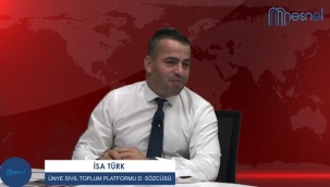 ÜSTP SÖZÜCÜSÜ İSA TÜRK: "KİMSEYE RAKİP DEĞİLİZ!"