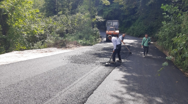 ASFALT SEFERBERLİĞİ SÜRÜYOR