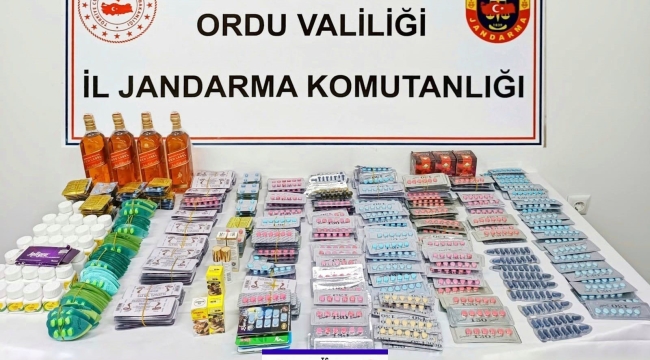 JANDARMA'DAN ÜNYE'DE KAÇAKÇILIK OPERASYONU