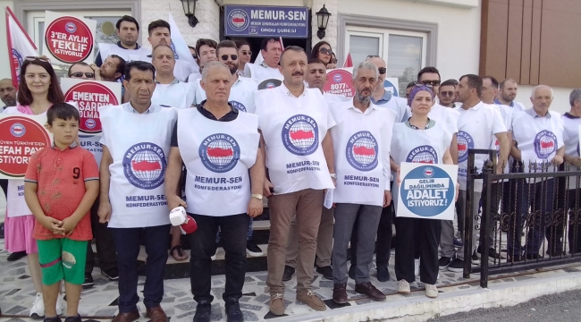 MEMUR-SEN: "REFAH PAYI İÇEREN GERÇEKÇİ TEKLİF BEKLİYORUZ"