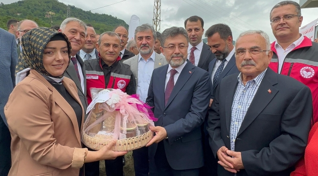 TARIM BAKANI YUMAKLI ORDU'DA FINDIĞI KONUŞTU