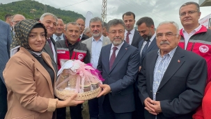 TARIM BAKANI YUMAKLI ORDU'DA FINDIĞI KONUŞTU