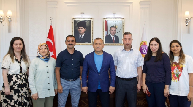 VALİ SONEL ORDU'DAN AYRILDI