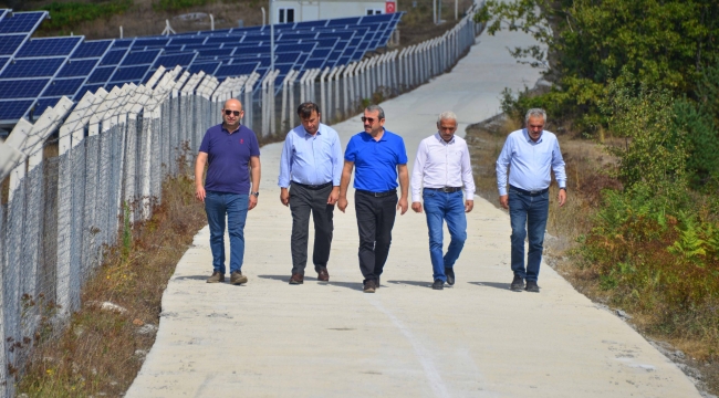 AKKUŞ'TA BETON YOL ÇALIŞMALARI HIZLANDI
