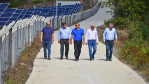 AKKUŞ'TA BETON YOL ÇALIŞMALARI HIZLANDI