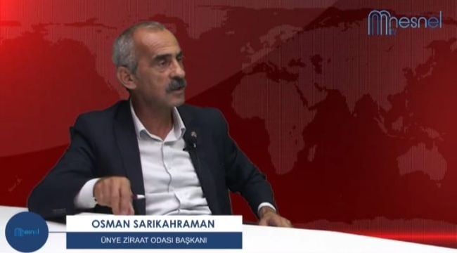 BAŞKAN SARIKAHRAMAN: "İLAÇLAMASINI YAPAN FINDIĞINI TOPLAR"
