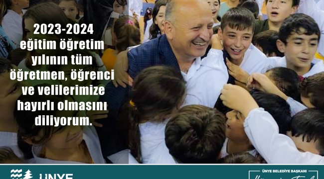 BAŞKAN TAVLI'DAN YENİ EĞİTİM ÖĞRETİM YILI MESAJI