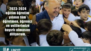 BAŞKAN TAVLI'DAN YENİ EĞİTİM ÖĞRETİM YILI MESAJI