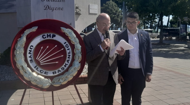 CHP ÜNYE'DE 100. YIL KUTLAMASI