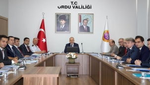 İL GÜVENLİK VE ASAYİŞ KOORDİNASYON TOPLANTISI YAPILDI