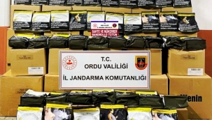 ORDU'DA SAHTE TÜTÜN OPERASYONU