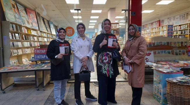 REFAH PARTİSİ KADIN KOLLARI GECE GÜNDÜZ DEMEDEN ÇALIŞIYOR
