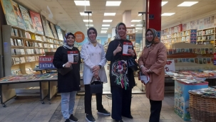 REFAH PARTİSİ KADIN KOLLARI GECE GÜNDÜZ DEMEDEN ÇALIŞIYOR