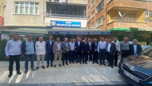 ŞANLITÜRK ZİYARETLERİNE ALTINORDU'DA DEVAM ETTİ