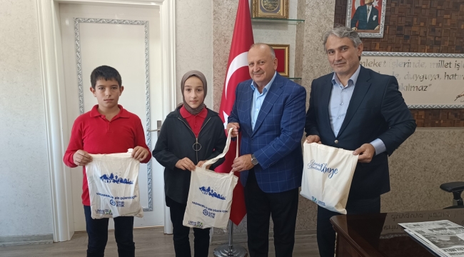 ÜNYE BELEDİYESİ ÇEVRECİ OKULLARI ÖDÜLLENDİRİYOR