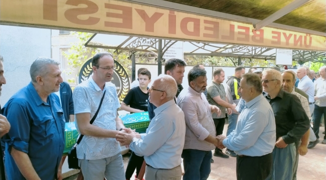 ÜNYE EŞRAFLARINDAN HASAN KORKMAZ SON YOLCULUĞUNA UĞURLANDI